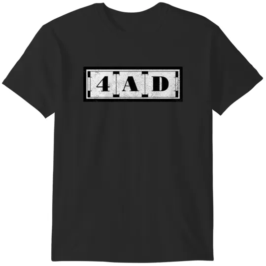 Discover 4AD distressed T-Shirts