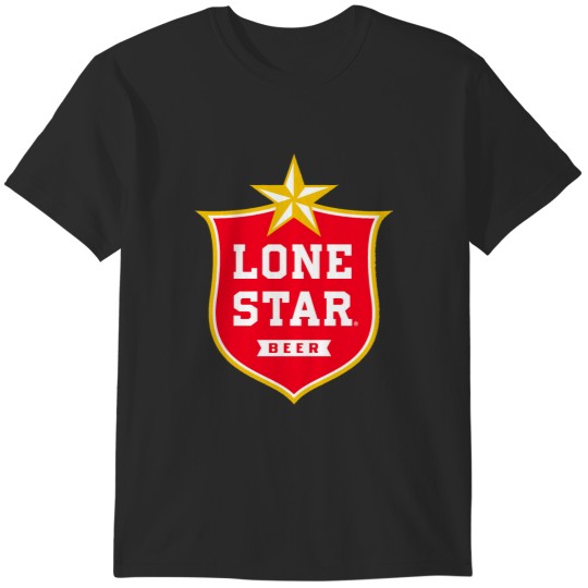 Discover Lone Star Beer brewery logo T-Shirts