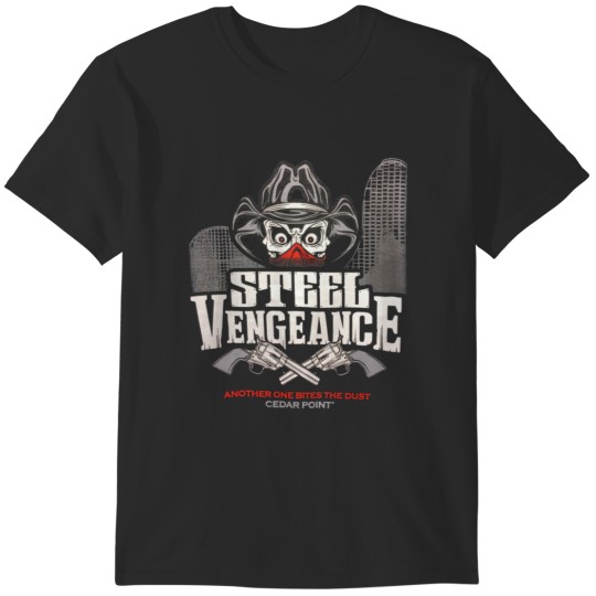 Discover Steel Vengeance Skull Cedar Point T-Shirts