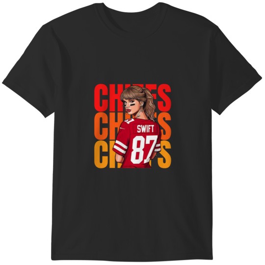 Discover Ttaylor Hearts Kelce in Chiefs Shirt, Traylor Swelce Traylor Version Fan T-Shirts