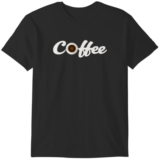 Discover Coffee Cup Shield design for Coffee Lovers T-Shirts