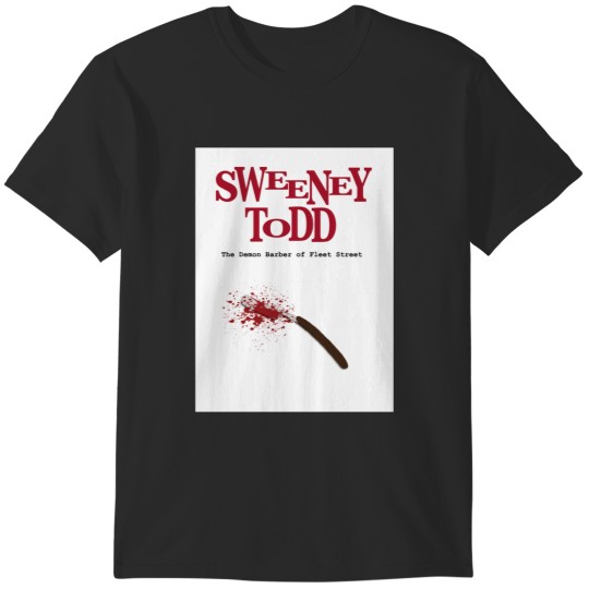 Discover Sweeney Todd Musical Design T-Shirts