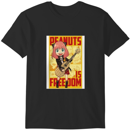 Discover SpyxFamily Anya With Guitar T-Shirts