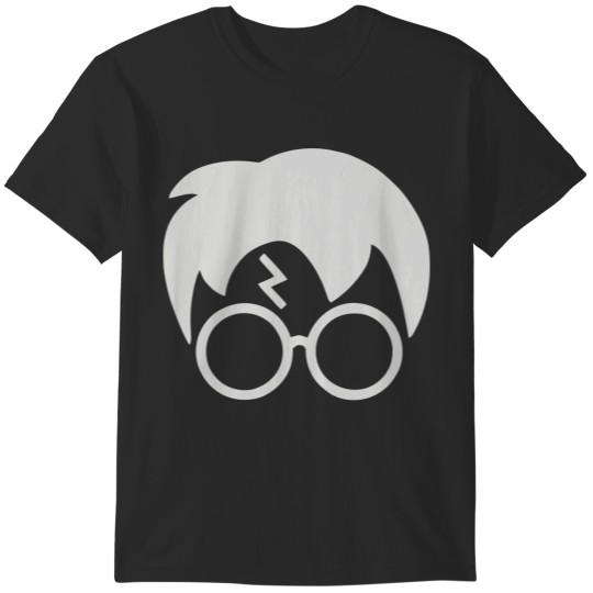 Discover Harry Glasses Lightning Bolt Hair T-Shirts