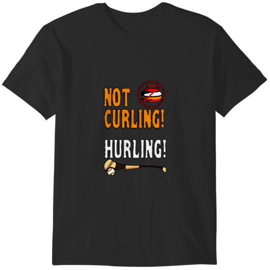 Discover Not Curling Hurling Shirt - Vintage Tshirt T-Shirts