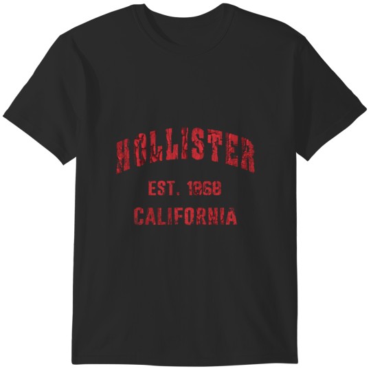 Discover Vintage Hollister CalifornT. 1868 Ba T-Shirts