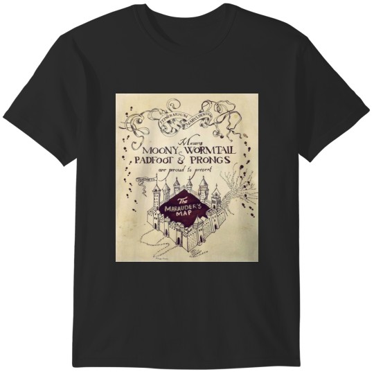 Discover Map marauders T-Shirts