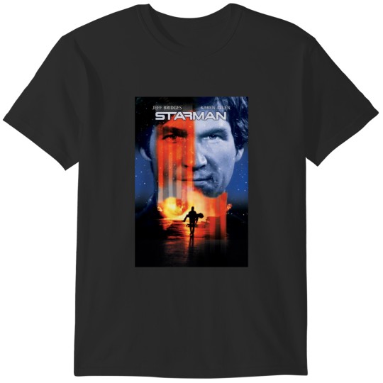 Discover Starman - Jeff Bridges Fitted V-Neck T-Shirts