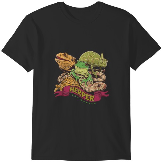 Discover Herper, not herpes - Color T-Shirts