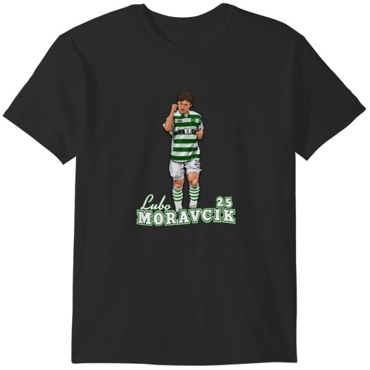 Discover Lubo Moravcik Glasgow Celtic FC T-Shirts