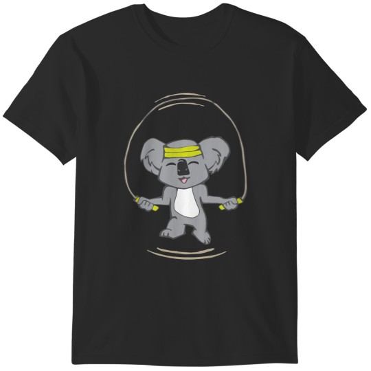 Discover Koala Koalafied Rope Skipping Sport Fitness Sweet Gift OZ cute Bear Lover T-Shirts
