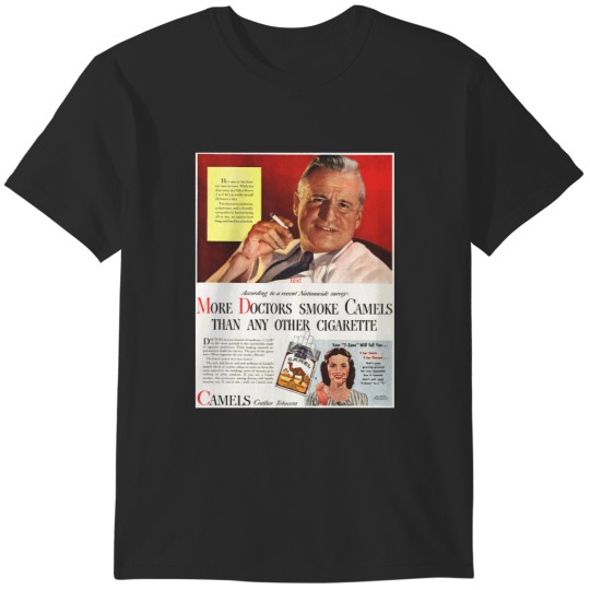 Discover Camel C Ad Doctors Smokee Camels T-Shirts