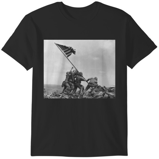Discover Raising the Flag on Iwo Jima By Joe Rosenthal T-Shirts