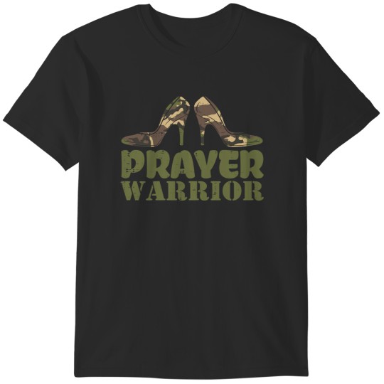 Discover Jesus Christ Christian Womens Camo Heels Prayer Warrior Faith God Jesus Christian Women 43 Bible Verse T-Shirts
