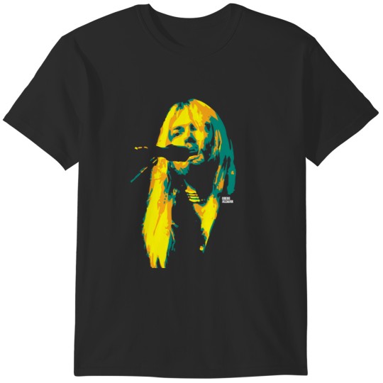 Discover Gregg Allman Gregory LeNoir Allman an American singer-songwriter and musician v4 T-Shirts