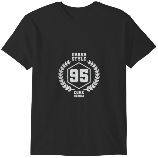 Discover Urban Denim Revival '95: Core of City Style T-Shirts