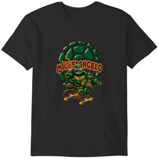 Discover Michelangelo of the Teenage Mutant Ninja Turtles T-Shirts