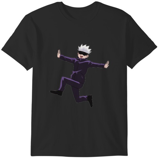 Discover Gojo Satoru Flower Field Scene T-Shirts