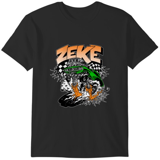 Discover ZEKE BAND  Sticker T-Shirts