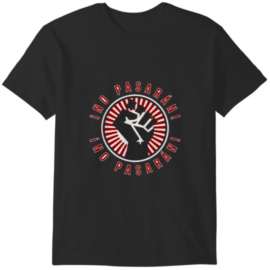 Discover No Pasaran Classic T-Shirt T-Shirts