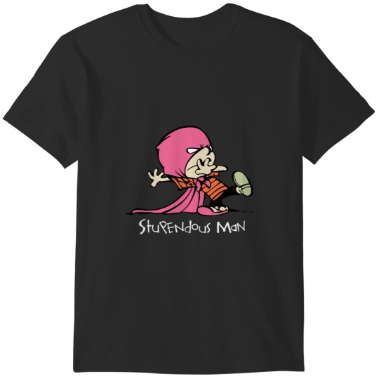 Discover Calvin and Hobbes Stupendous Man T-Shirts