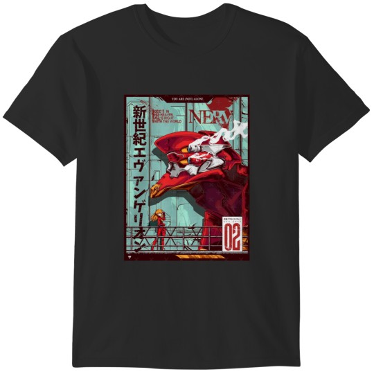 Discover Neon Genesiss Evangelion - Unit 02 (Remastered) T-Shirts