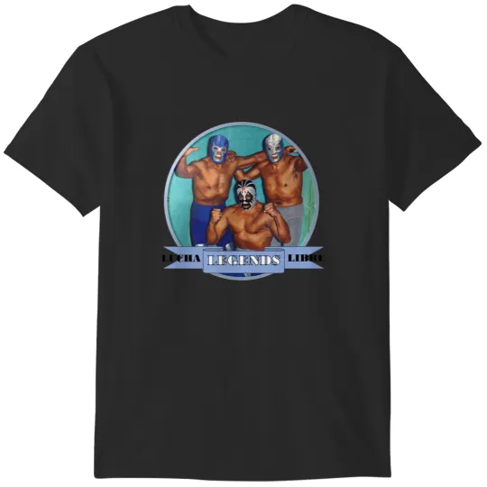 Discover LUCHA LIBRE LEGENDS T-Shirts