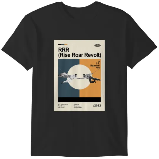 Discover RRR (Rise Roar Revolt) Movie T-Shirts