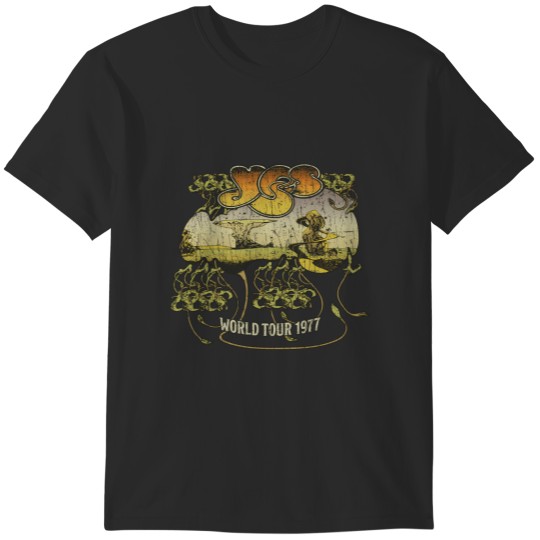 Discover Yes World Tour 1977 Bb T-Shirts