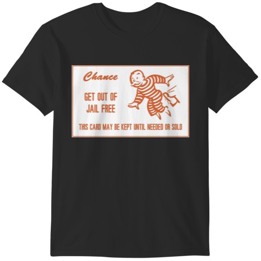 Discover Get Out of Jail Free Card T-Shirts