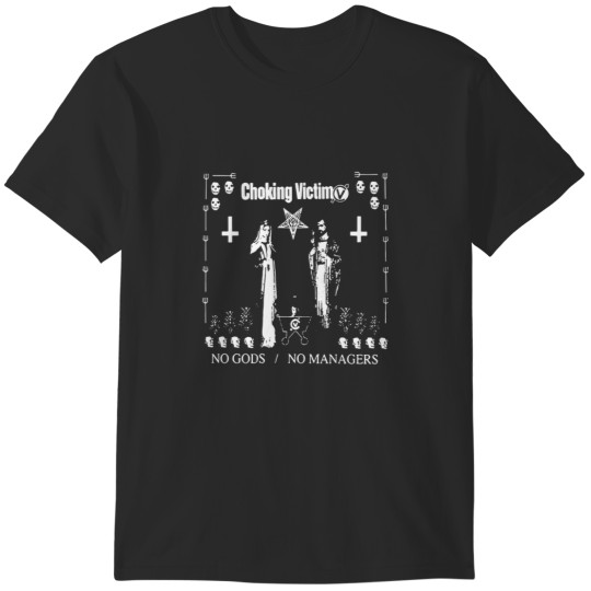 Discover Choking Victim the punk rock vintage art T-Shirts