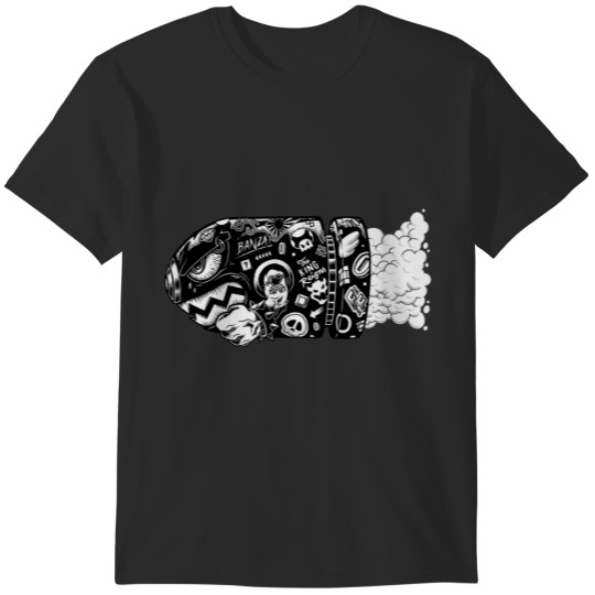 Discover Tattooed Bullet Bill T-Shirts