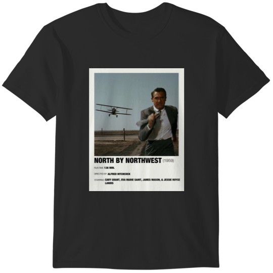 Discover North by Northwest 1959 Alternative Film T-Shirts