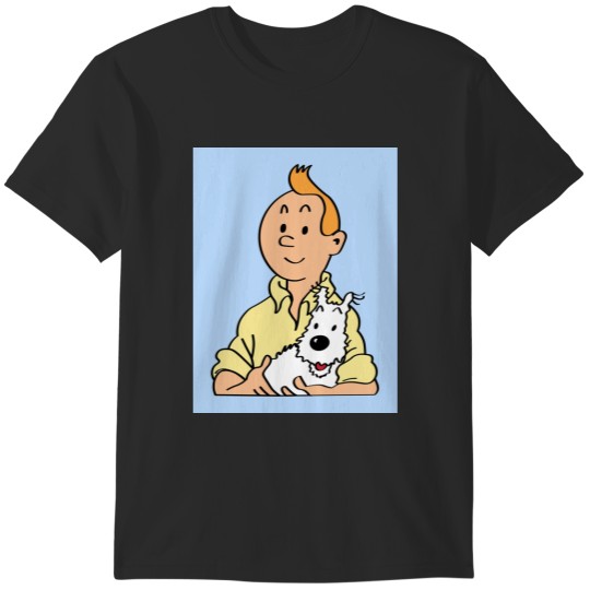 Discover Tin tin and Snowy cartoon T-Shirts