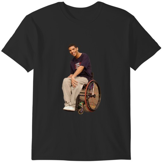 Discover Wheelchair Jimmy Sticker T-Shirts
