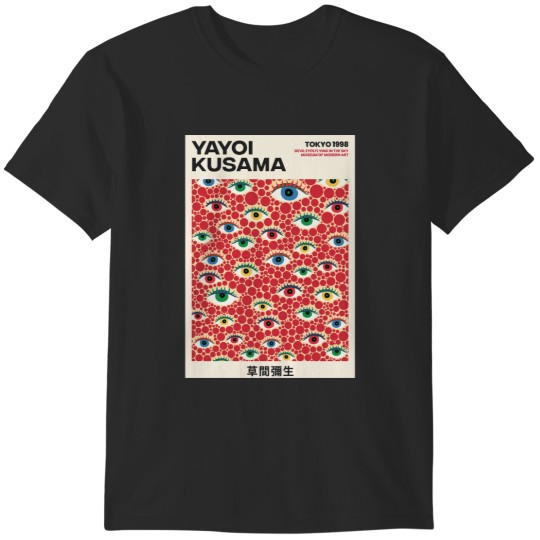Discover Yayoi Kusama Art T-Shirts
