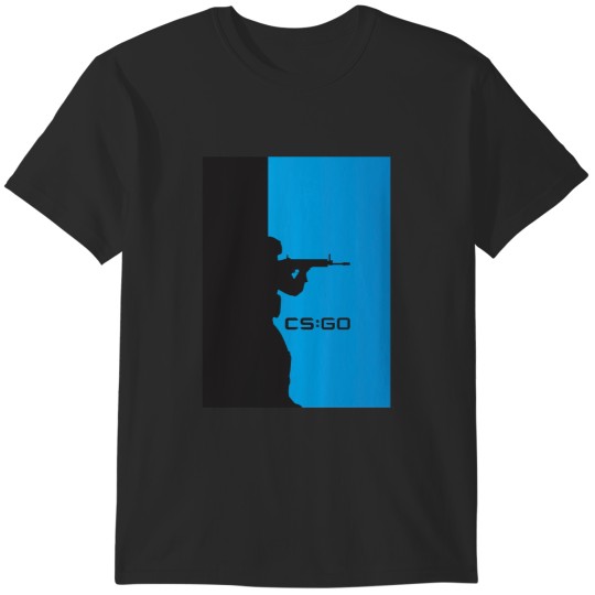 Discover Counter strike silhouette Graphic T-Shirts