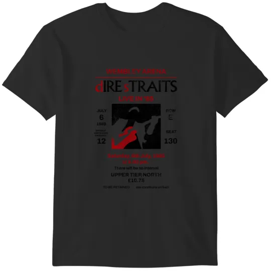 Discover Dire Straits Vintage Concert chandler T-Shirts