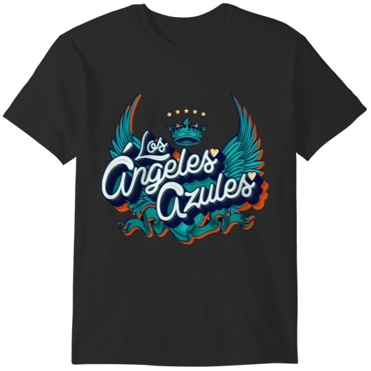 Discover Los ANgeles Azules T-Shirts