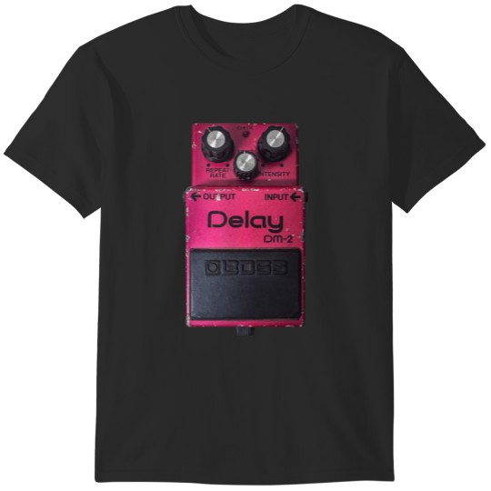 Discover Boss DM-2 Delay Guitar Pedal Vintage Analog Grunge T-Shirts