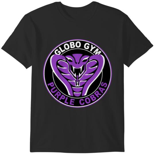 Discover Globo Gym Purple Cobras T-Shirts