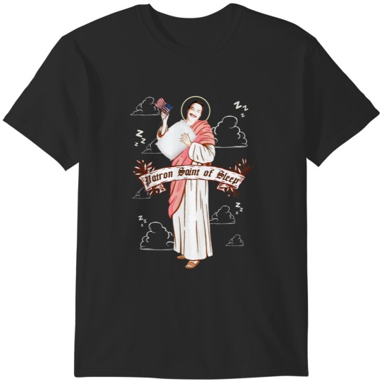 Discover Mike Lindell Patron Saint of Sleep Conservative Patriot Abolish Malarkey Abolish Malarkey T-Shirts