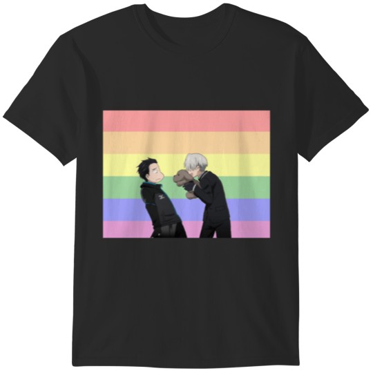 Discover Yuri on ice pride T-Shirts