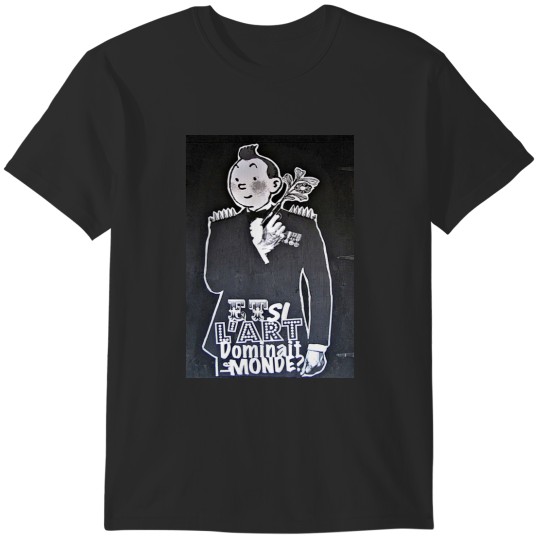 Discover Tin Tin Bond T-Shirts