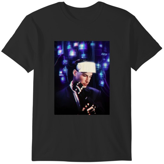 Discover Johnny Mnemonic Graphic T-Shirts