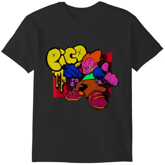 Discover Friday Night Funkin Pico Gift For Fans For Men and Women ir T-Shirts