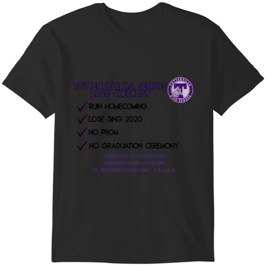 Discover Tottenville High School Class of 2020 T-Shirts