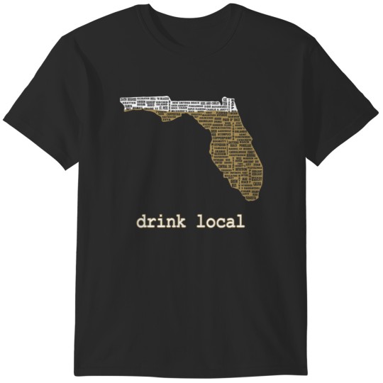 Discover Drink Local - Florida Beer T-Shirts