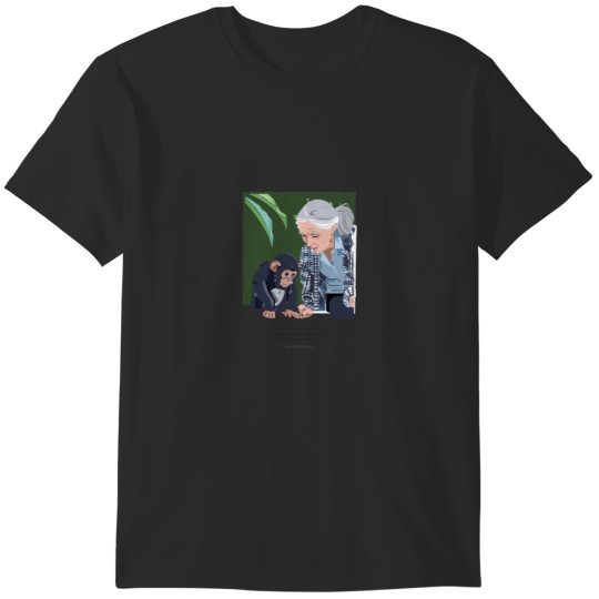 Discover Jane Goodall and Chimpanzee - Understand T-Shirts