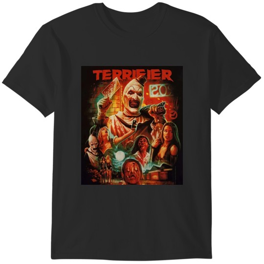 Discover Terrifier horror movie art T-Shirts